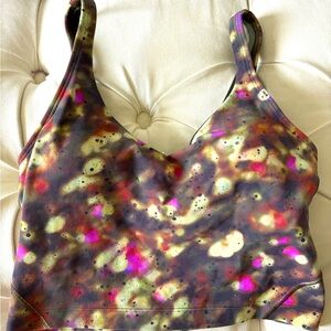 Lululemon | Green Purple and Red speckled Align Tank top